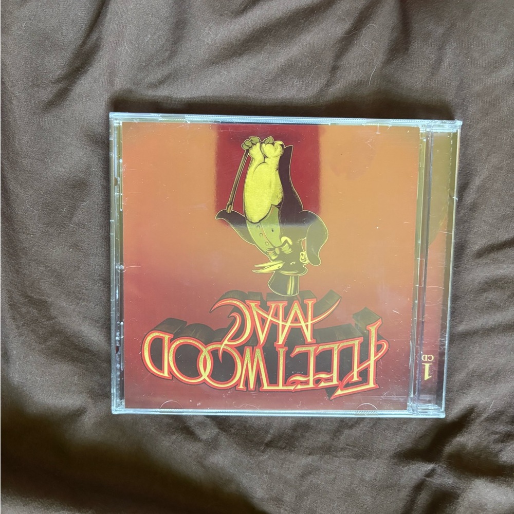 Fleetwood Mac CD with Orange and Brown Cover